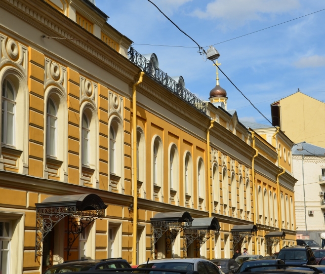 ЖК Дом на Маяковке. Москва, Благовещенский пер., 1А / Садовая Бол. ул., 14