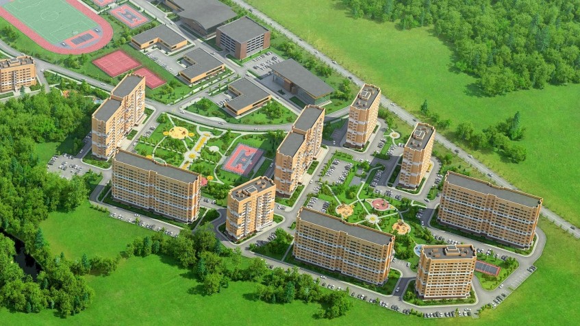 ЖК Спортивный квартал. Москва, Марьино пос.