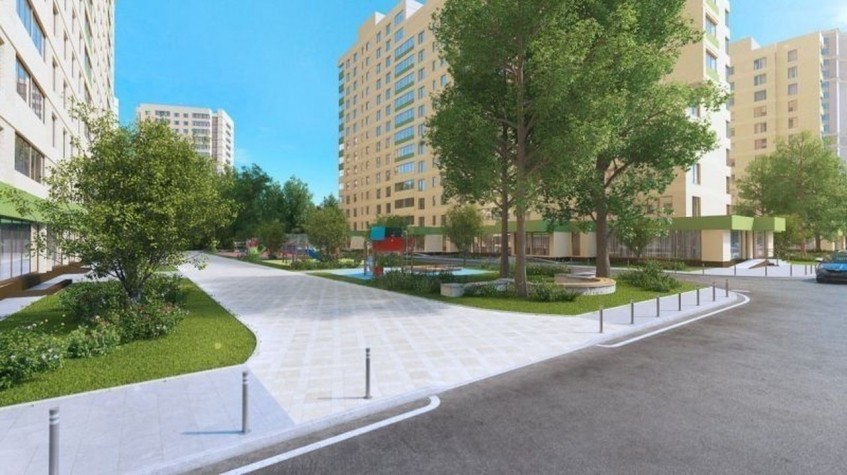 ЖК Зеленая линия. Москва, Коммунарка пос., Бачуринская ул.