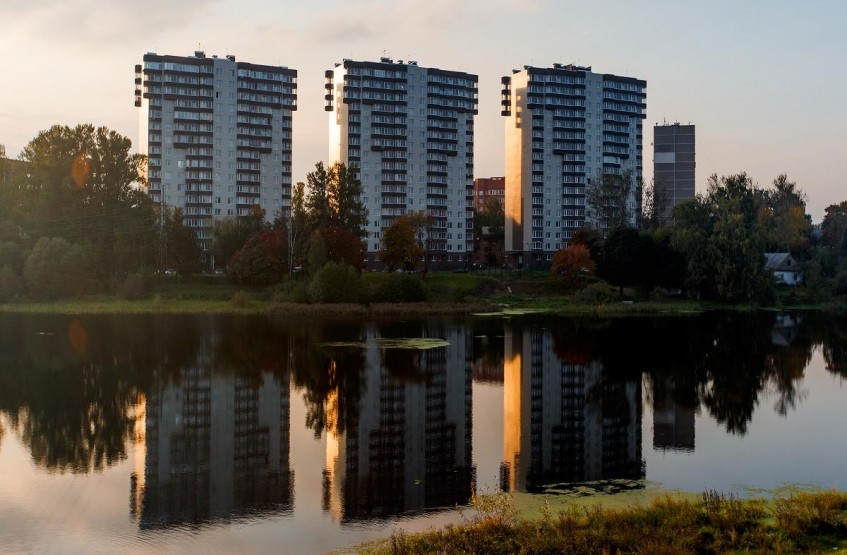 ЖК Саввинские пруды. Московская обл., Балашиха, Железнодорожный мкр., Саввинская ул., 17А, Б, В 