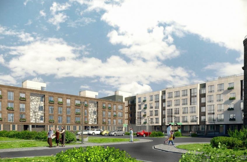 Квартал Мишино. Московская обл., Химки, Клязьма-Старбеево мкр., кв-л Мишино