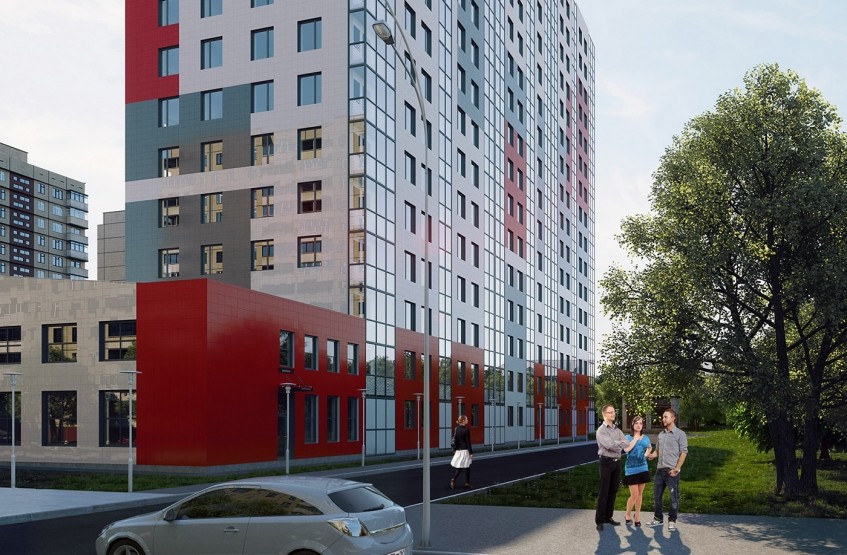 ЖК Атмосфера. Москва, Совхозная ул., 8Б