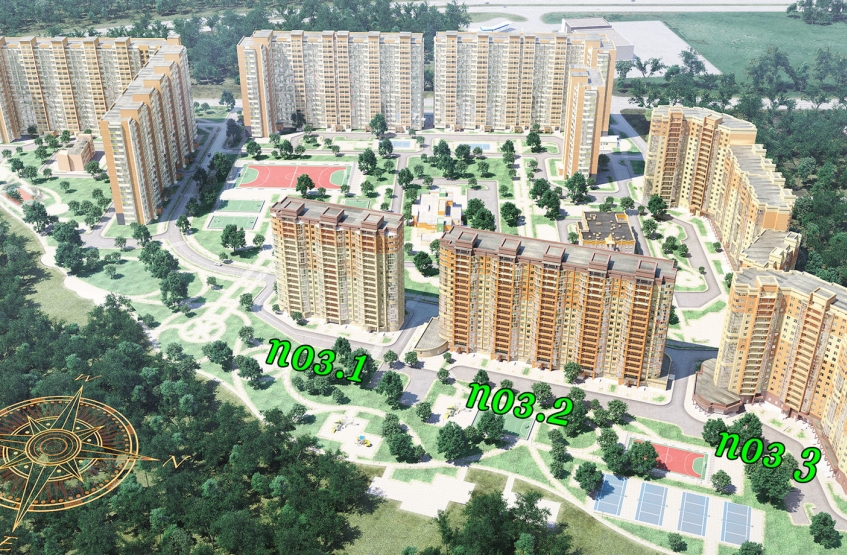 ЖК Ледово. Московская обл., Домодедово, Востряково мкр., Ледовская ул., уч. 31