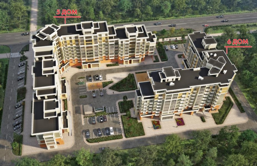 ЖК На Макаренко. Московская обл., Дубна, Макаренко ул., 50, Програмистов ул.