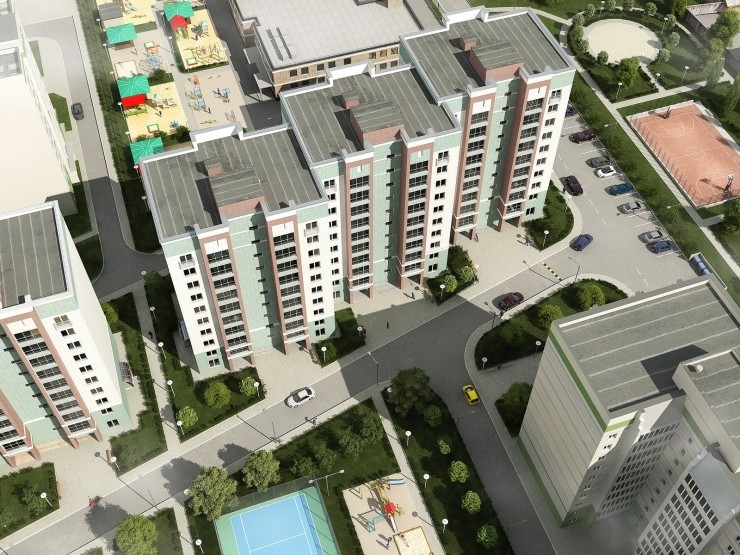 ЖК Изумрудный город. Московская область, Дубна, Мичурина ул., Векслера ул.