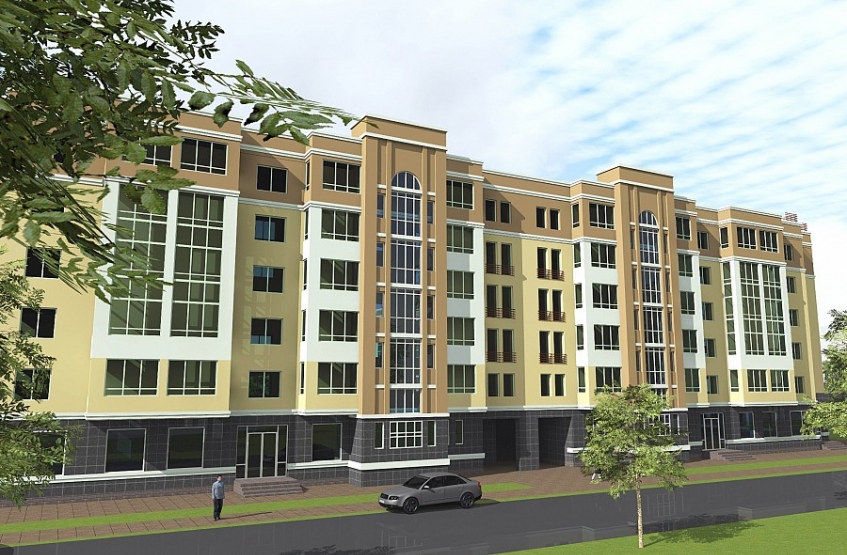 ЖК Центральный в Звенигороде. Московская обл., Звенигород, Почтовая ул., 36