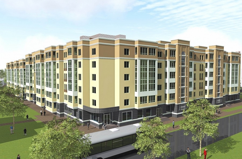 ЖК Центральный в Звенигороде. Московская обл., Звенигород, Почтовая ул., 36