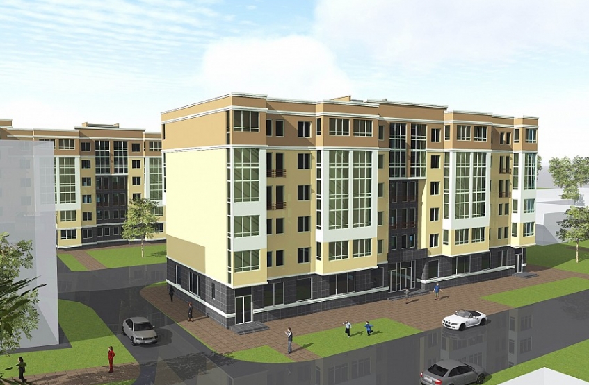 ЖК Центральный в Звенигороде. Московская обл., Звенигород, Почтовая ул., 36