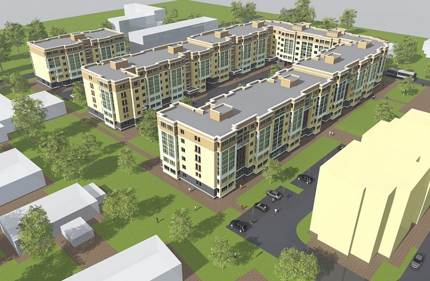 ЖК Центральный в Звенигороде. Московская обл., Звенигород, Почтовая ул., 36