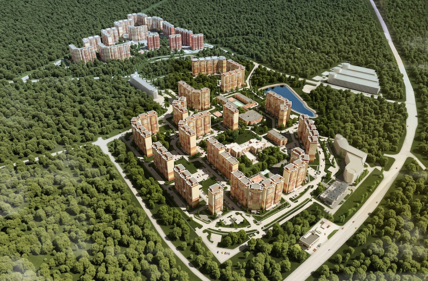 ЖК Новые Островцы. Московская обл., Раменский р-н, Островцы, Баулинская ул.