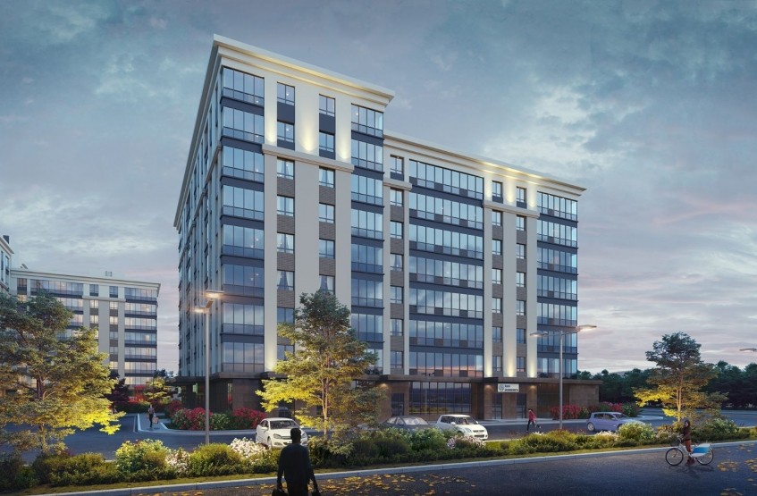 ЖК Олимп в Хотьково. Московская обл., Сергиево-Посадский р-н, Хотьково, Михеенко ул.
 