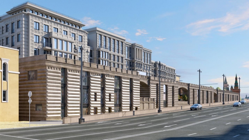 ЖК Царев Сад. Софийская наб., вл. 36 / Болотная ул., вл. 10 (кв-л 357), МФК «Царёв Сад» (в рамках проекта «Золотой остров»)