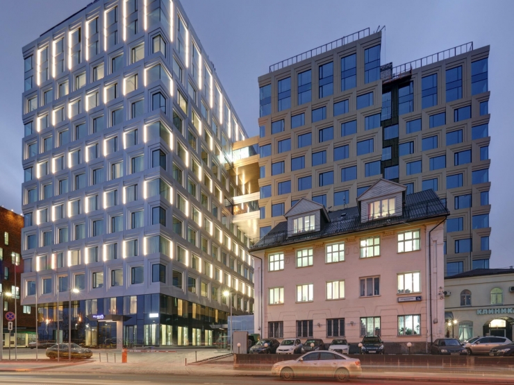 Отель Пальмира Бизнес Клаб. Новоданиловская наб., вл. 6, МФК «Palmira Business Club», апартаменты