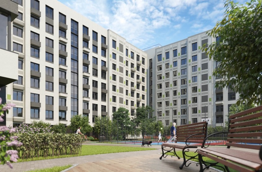 Мкр Ильинские Луга. Московская обл., Красногорск г/о, Бузланово дер. , Новорижское ш.