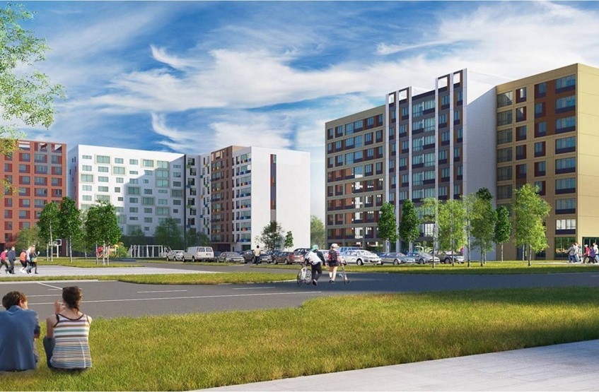 Мкр Ильинские Луга. Московская обл., Красногорск г/о, Бузланово дер. , Новорижское ш.