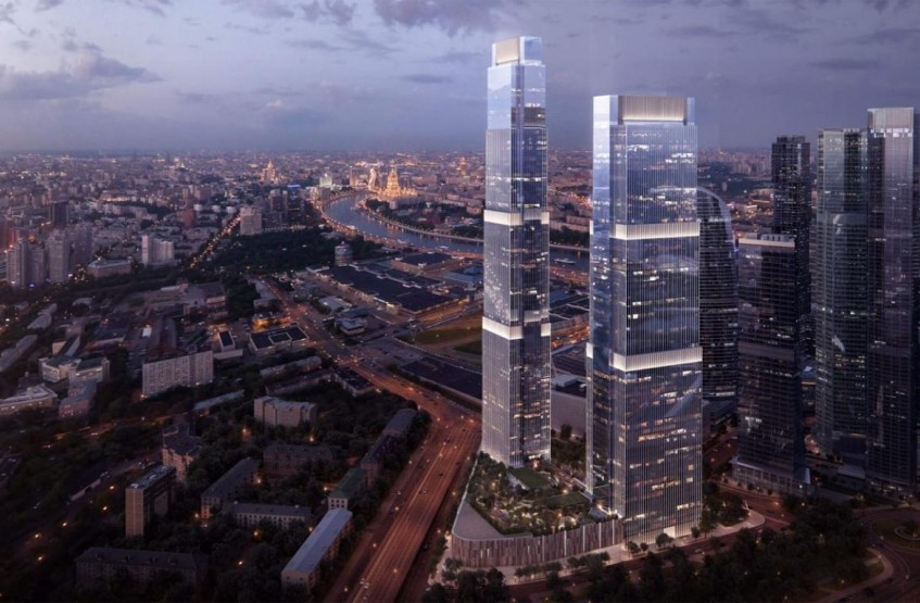 МФК Neva Towers. Москва, 1-й Красногвардейский пр-д, вл. 17-18