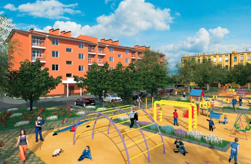 ЖК в поселке Шатурторф. Московская обл., Шатурский р-н, Шатурторф пос., Интернациональная ул.