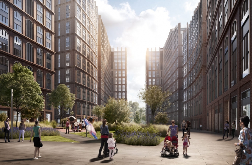 ЖК Серебряный парк. Москва, Паршина ул.