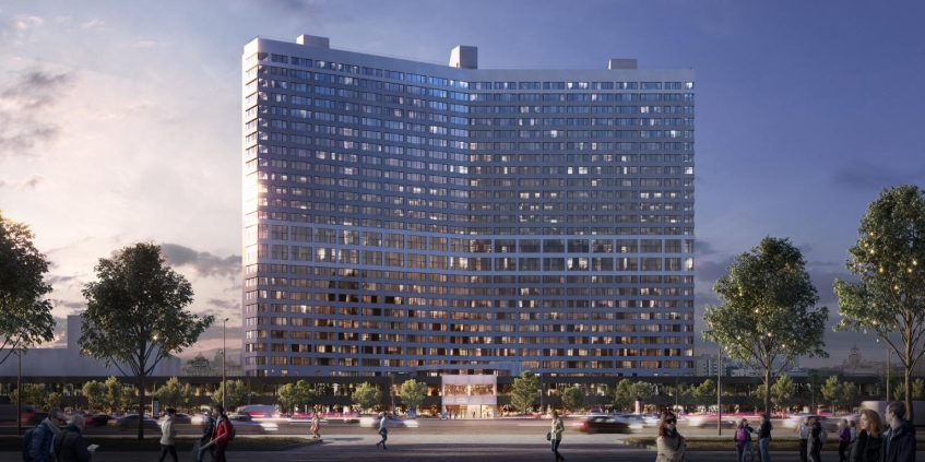 Комплекс апартаментов The Book. Москва, Новый Арбат, 15