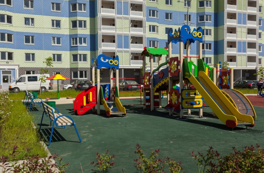 ЖК Домодедовский. Московская обл., Домодедово, Южнодомодедовская ул., 14, 15, 16, 17 