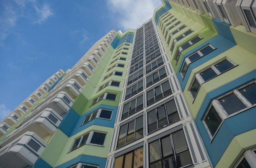 ЖК Домодедовский. Московская обл., Домодедово, Южнодомодедовская ул., 14, 15, 16, 17 