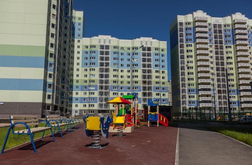 ЖК Домодедовский. Московская обл., Домодедово, Южнодомодедовская ул., 14, 15, 16, 17 