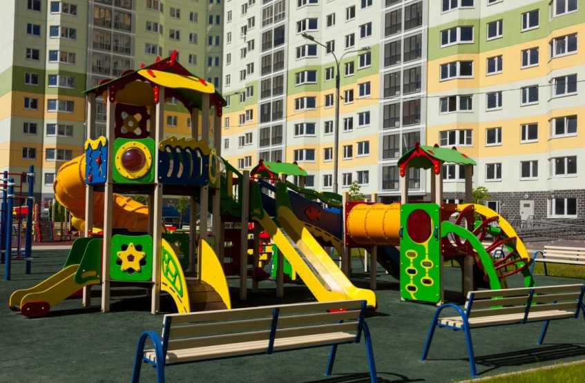 ЖК Домодедовский. Московская обл., Домодедово, Южнодомодедовская ул., 14, 15, 16, 17 