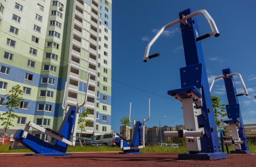 ЖК Домодедовский. Московская обл., Домодедово, Южнодомодедовская ул., 14, 15, 16, 17 