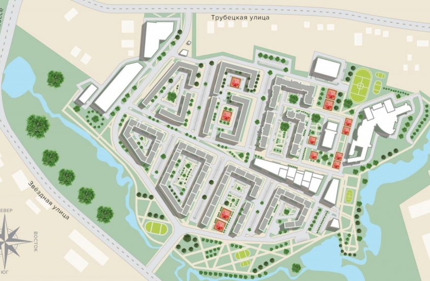 ЖК «ПЕХРА».  Московская область, Балашиха, мкрн 39, Трубецкая ул, поз. 6, ЖК Пехра