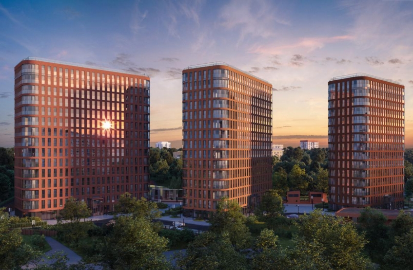 ЖК Bauman House. Москва, Новая Дорога ул., вл. 11а, 11б