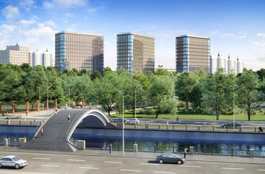 ЖК Bauman House. Москва, Новая Дорога ул., вл. 11а, 11б