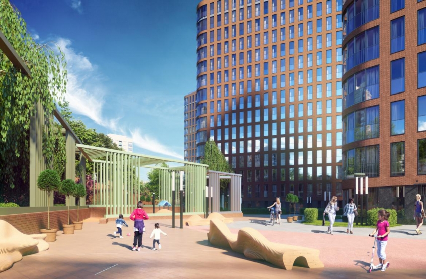 ЖК Bauman House. Москва, Новая Дорога ул., вл. 11а, 11б