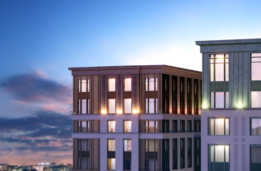 ЖК «Дом на Тишинке». Москва, Средний Тишинский пер., 5-7