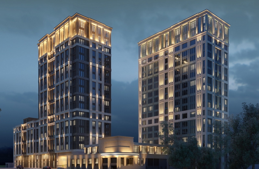 ЖК «Дом на Тишинке». Москва, Средний Тишинский пер., 5-7