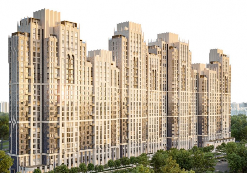 Дом «Достижение». Москва, СВАО, р-н Марфино, ул. Академика Королева, д. 21  