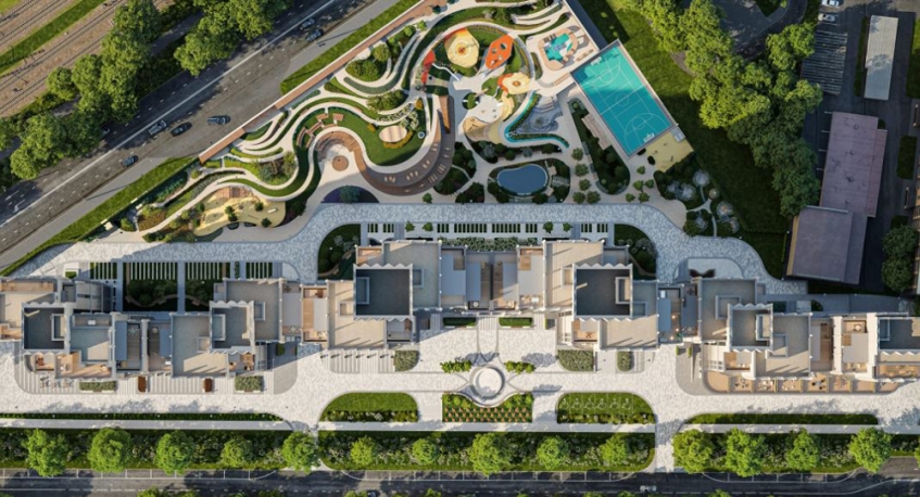 Дом «Достижение». Москва, СВАО, р-н Марфино, ул. Академика Королева, д. 21  