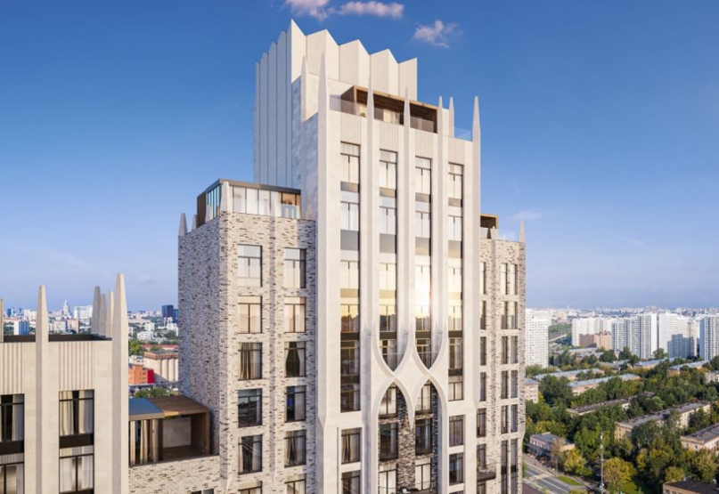 Дом «Достижение». Москва, СВАО, р-н Марфино, ул. Академика Королева, д. 21  