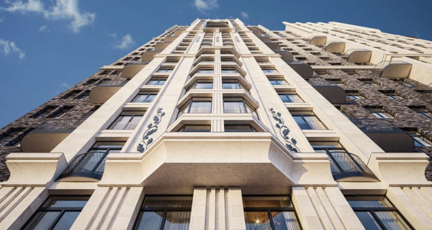 Дом «Достижение». Москва, СВАО, р-н Марфино, ул. Академика Королева, д. 21  