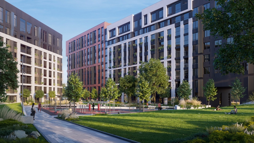 ЖК Nagatino i-Land (Нагатино Ай Ленд). Москва, Лихачева пр-кт, 14