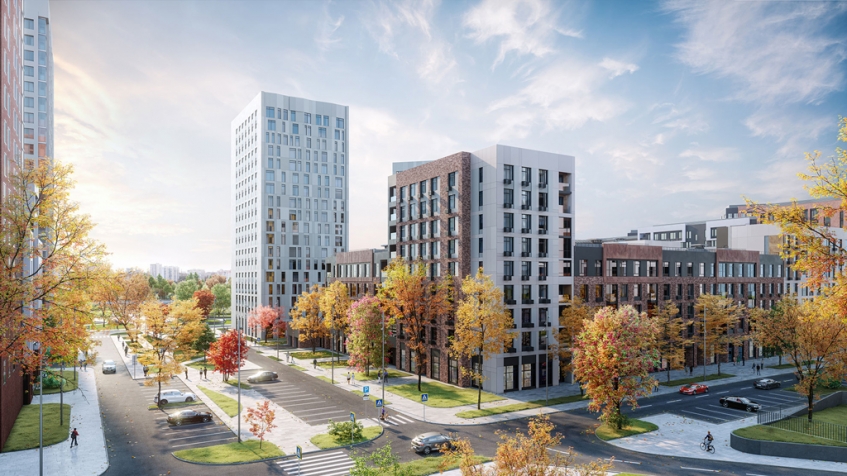 ЖК Nagatino i-Land (Нагатино Ай Ленд). Москва, Лихачева пр-кт, 14