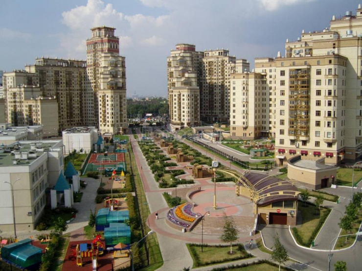 Квартал Шуваловский Prima. Москва, Мичуринский пр-т/Ломоносовский пр-т