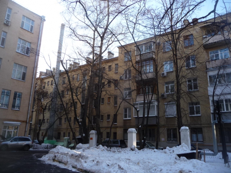 Жилой дом на Даевом переулке. Москва, Даев пер., 29А, стр. 2