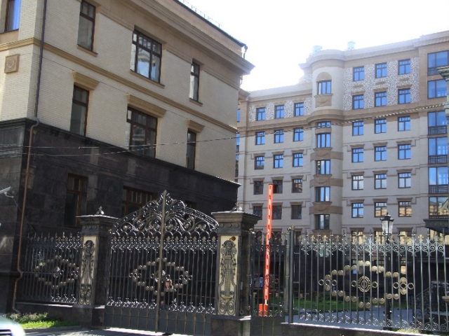 ЖК Остоженка Парк Палас. Москва, Хилков пер., 1