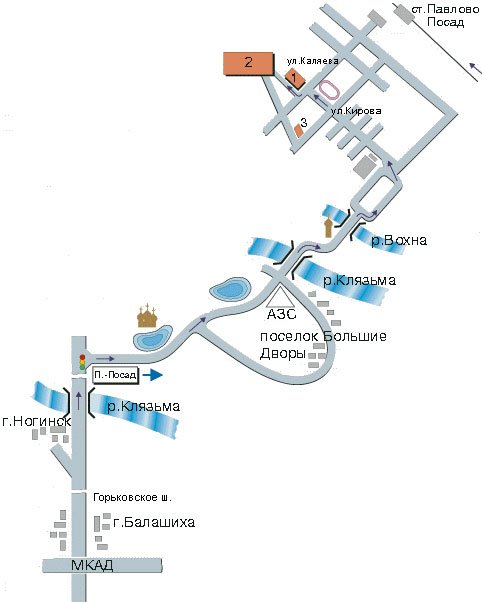 ЖК Княжьи Горки. Московская обл., Павловский Посад, Герцена ул., 18А, корп. 1, 2