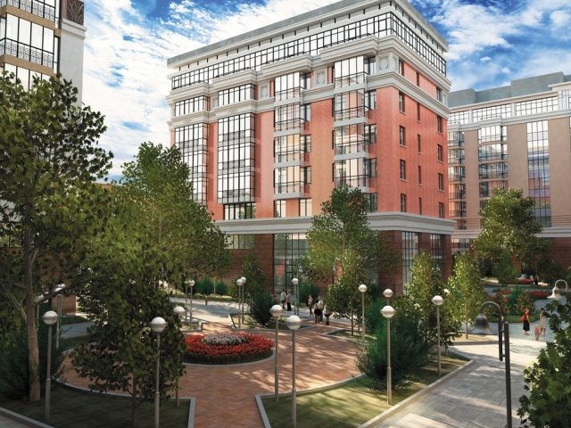 ЖК Четыре Солнца. Москва, Большая Татарская ул., 7, к. 1-4