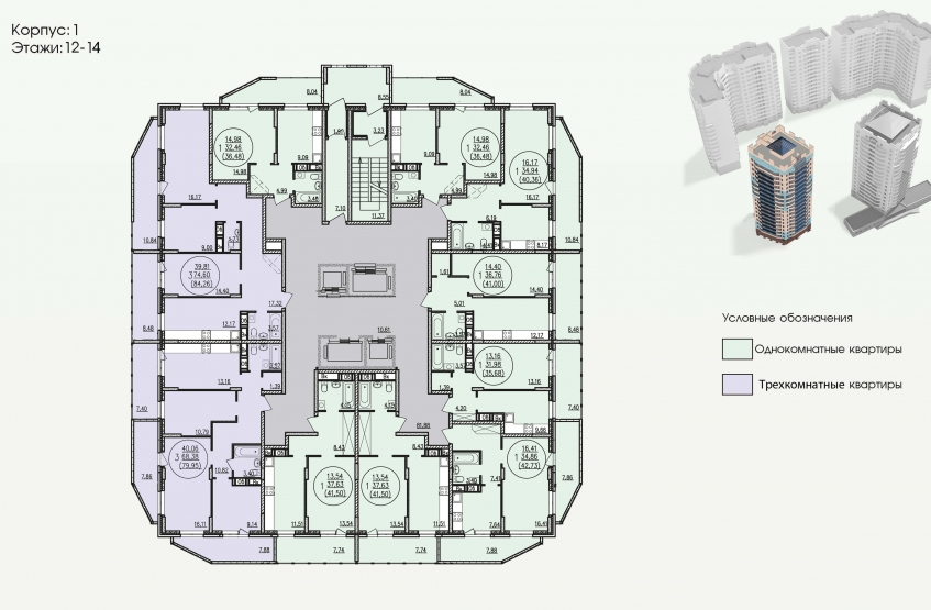 ЖК Борисоглебский . Московская обл, Раменское, Мира ул., 1-6