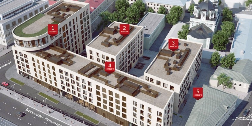 МФК Balchug Residence. Москва, Садовническая ул., вл31к4