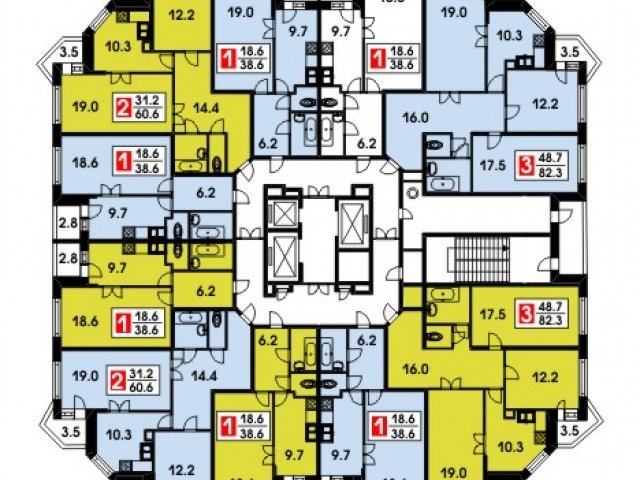 ЖК на Камчатской. Москва, Камчатская ул., вл. 4, корп. 1, 2, 3 