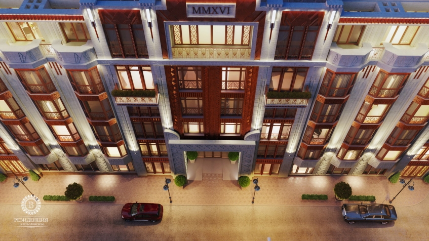 Клубный дом Резиденция на Всеволожском. Москва, Всеволожский пер., 5