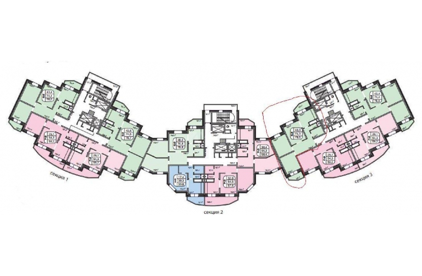 Жилой дом Смольная ул., 57. Москва, Смольная ул., вл. 57 